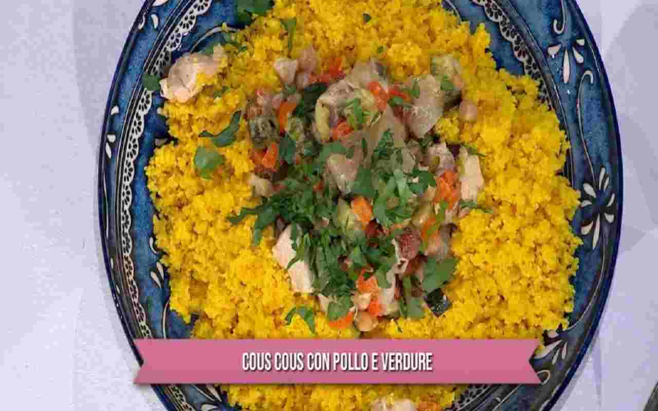 cous cous con pollo e verdure