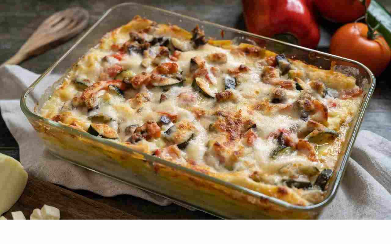 lasagna vegetariana di zucchine